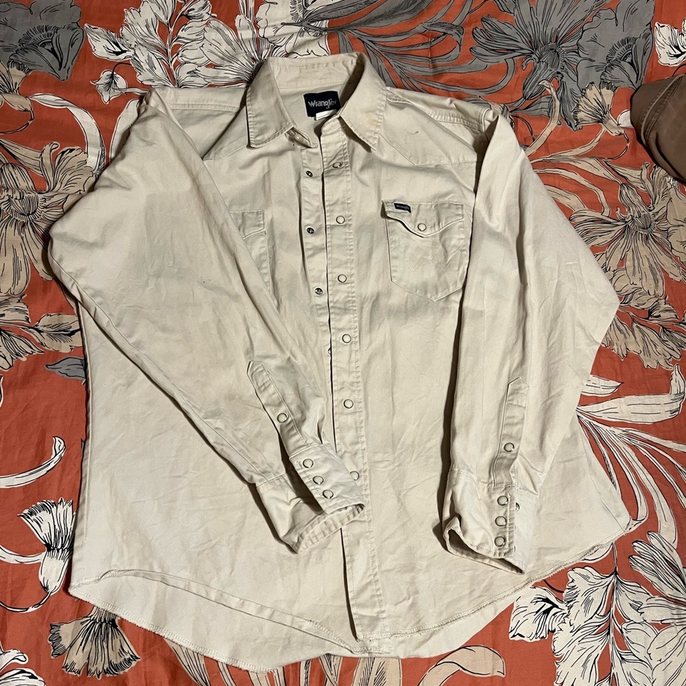 Wrangler western shirt XL